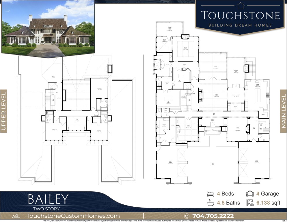 Bailey V25.1 Touchstone Custom Homes Custom Home Builder Mooresville NC (1366x768)